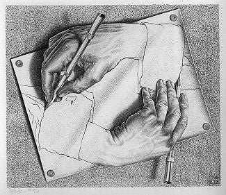 M.C. Escher: Drawing Hands