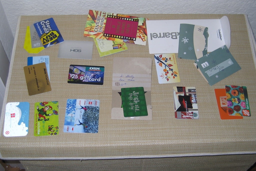 Gift cards