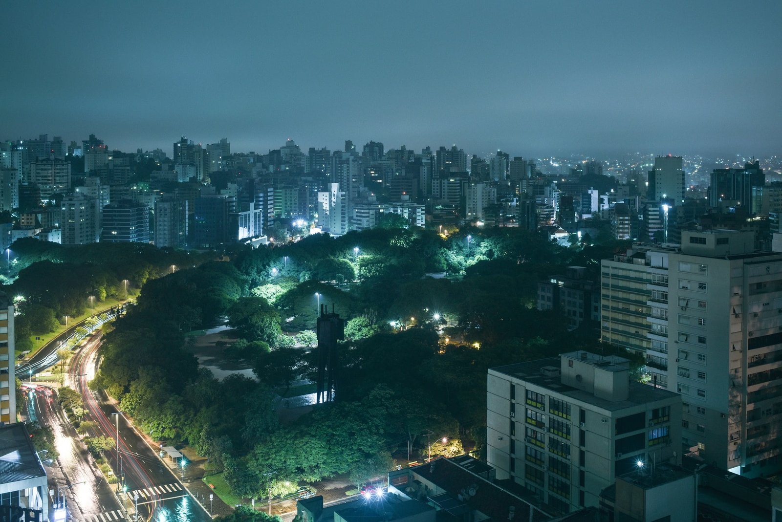 Porto Alegre at night